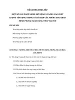 một số giải pháp nhằm mở rộng và nâng cao chất lượng tín dụng trung-dài hạn tại phòng giao dịch minh phụng ngân hàng tmcp đại tín