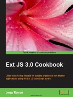 ext js 3.0 cookbook