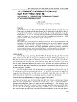 tư tưởng hồ chí minh về động lực của phát triển kinh tế