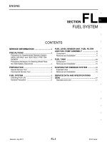 HỆ THỐNG NHIÊN LIỆU TRÊN NISSAN VERSA HATCH BACK ĐỜI 2012