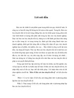 hoàn thiện kết cấu , nội dung phản ánh và phương pháp lập báo cáo lưu chuyển tiền tệ