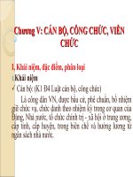 Cán bộ, công chức, viên chức