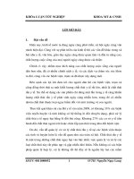 Khóa luận tốt nghiệp :Hiện trạng quản lý chất thải rắn ở bệnh viện tuyến huyện và một số trạm y tế xã tại huyện hàm thuận nam, tỉnh bình thuận