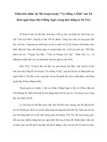 Phân tích nhân vật Mị trong truyện 