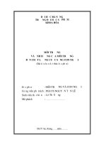 Môi trường và ảnh hưởng của môi trường đến chất lượng cuộc sống con người