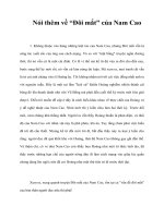 Nói thêm về “Đôi mắt” của Nam Cao pot