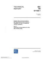 IEC 61158 1 overview and guidance for the IEC 61158 series