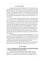 đánh giá các nhân tố ảnh hưởng đến sự lựa chọn dịa diểm phân bố của các doanh nghiệp trong ngành công nghiệp thực phẩm việt nam