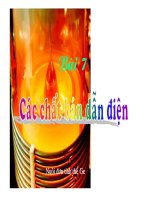 Các chất bán dẫn điện