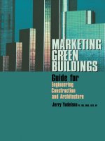 marketing green buildings - guide for engineering, construction and architecture