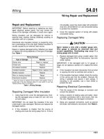 Wiring repair and replacement