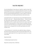 NGƯỜI THỢ ĐÚC pptx