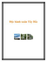 Độc hành xuân Tây Bắc docx