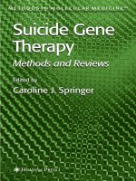 suicide gene therapy, methods and reviews