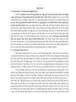 Đề tài Nghiên cứu phương pháp xác lập giá xây dựng tổng hợp xây dựng công trình giao thông đường bộ trong điều kiện việt nam'