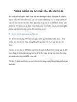 Những sai lầm mẹ hay mắc phải khi cho bé ăn pot