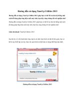 Hướng dẫn sử dụng TuneUp Utilities 2013 pot