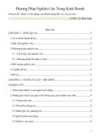 Phương pháp nghiên cứu trong kinh doanh - 