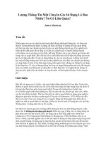 Lượng thông tin một chuyên gia sử dụng là bao nhiêu?