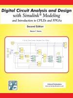 digital circuit analysis and design with simulink modeling  - steven t. karris