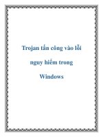 Trojan tấn công vào lỗi nguy hiểm trong Windows pptx