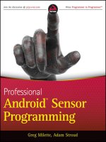 Professional android sensor programming (2012, milette g , stroud a )