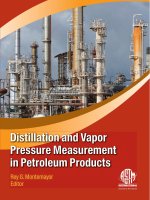 distillation and vapor pressure measurement in petroleum products