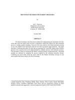 bootstrap methods for markov processes