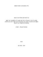 Nghiên cứu một số yếu tố nguy cơ của hội chứng sa sút trí tuệ ở người cao tuổi và đề xuất biện pháp can thiệp dự phòng