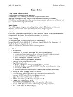 vlsi design course lecture notes exam2 review