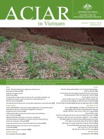 Phương pháp Nghiên cứu Kinh doanh Nông nghiệp - ACIAR và MALICA docx