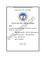 Tăng cường quản trị rủi ro tín dụng tại nông nghiệp và phát triển nông thôn chi nhánh Thăng Long