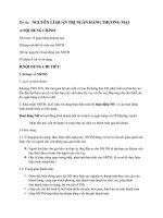 nguyên lí quản trị ngân hàng thương mại