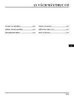 chương13: Vách máy và trục cơ xe máy SHI 125/150