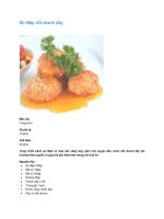 Sò điệp xốt chanh dây ppt