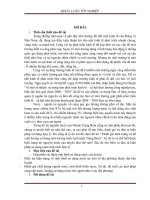 Khóa luận : Đánh giá hiện trạng và đề xuất hướng sử dụng môi trường nước của huyện trảng bom
