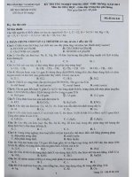 Đề thi - Đáp án môn Hóa - Tốt nghiệp THPT ( 2013 ) - Mã đề 246 pdf