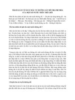 THAM LUẬN VỀ SUẤT ĐẦU TƯ ĐƯỜNG SẮT ĐÔ THỊ (METRO)  CỦA MỘT SỐ NƯỚC TRÊN THẾ GIỚI