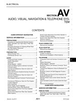 AV hệ THỐNG RADIO, ĐỊNH vị, điện THOẠI NISSAN VERSA HATCH BACK 2012