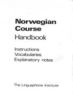  linguaphone norsk kurs handbook