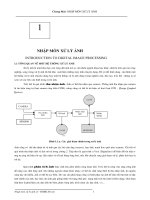 Nhập môn xử lý ảnh