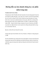 Hướng dẫn sao lưu nhanh chóng key các phần mềm trong máy ppt