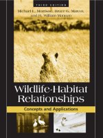morrison - wildlife-habitat relationships - concepts and applications 3e (island press, 2006)