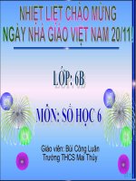 Tiết 34 - Bội chung nhỏ nhất