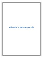 Hiểu thêm về hình thức giao tiếp doc