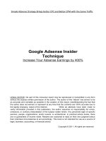 increase your adsense earnings by 400-