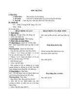 Giáo án bài Môi trường - Khoa học 5 - GV:L.N.Tân: