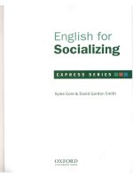 English for socializing