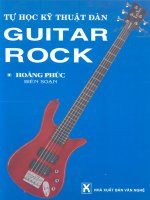 TỰ HỌC KỸ THUẬT ĐÀN GUITAR ROCK