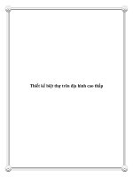 Thiết kế biệt thự trên địa hình cao thấp doc